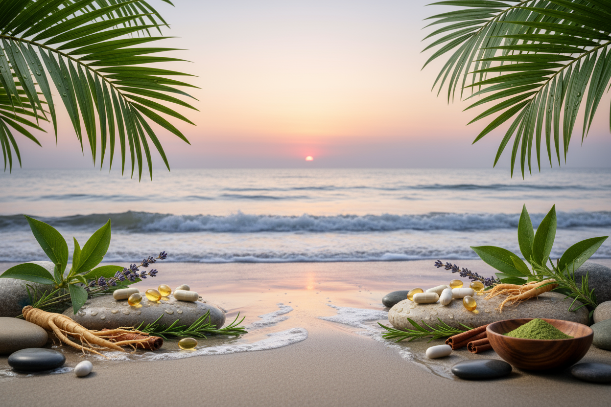 Beach Sunrise Banner