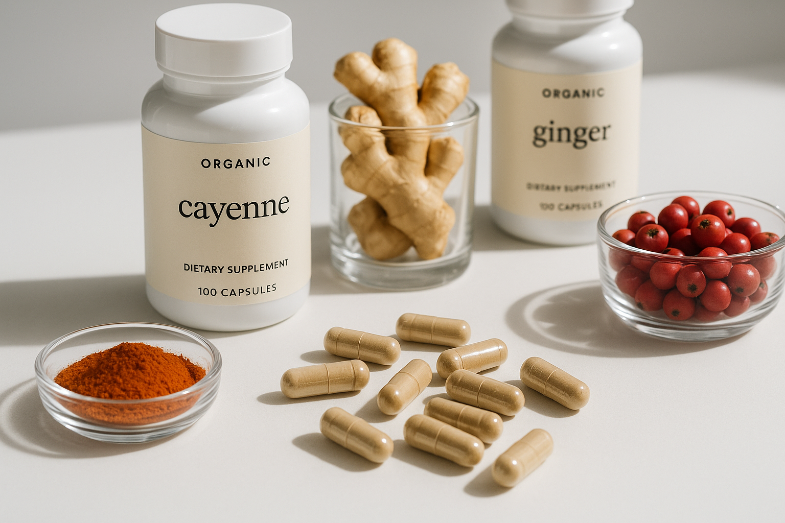 Cayenne, Ginger & Hawthorn Berry - Lifestyle