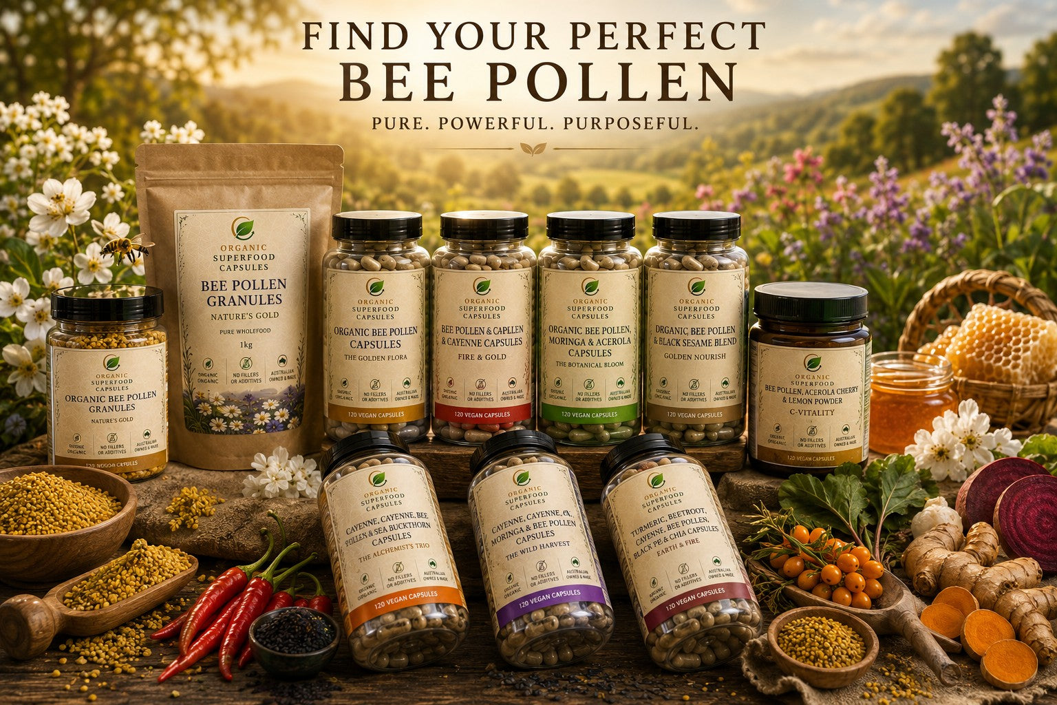 Which Bee Pollen Product Is Right for You? A Complete Guide to Our Range