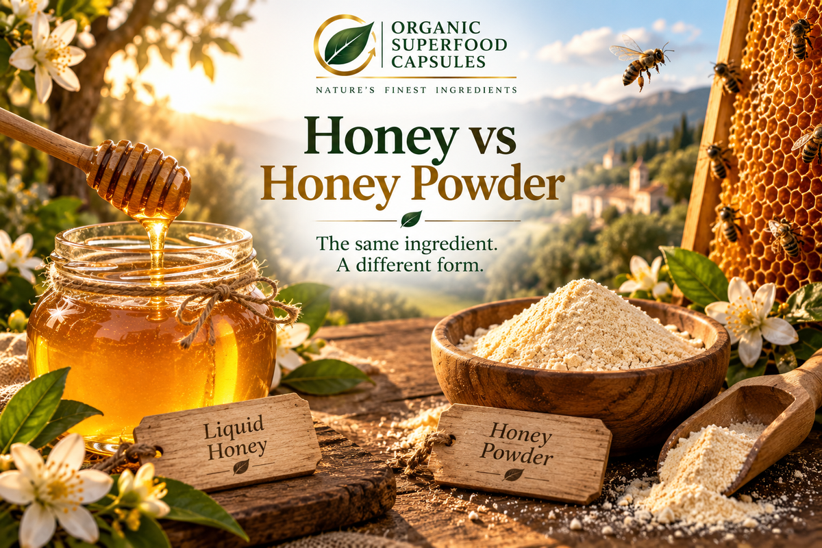 Honey vs Honey Powder: What's the Difference?