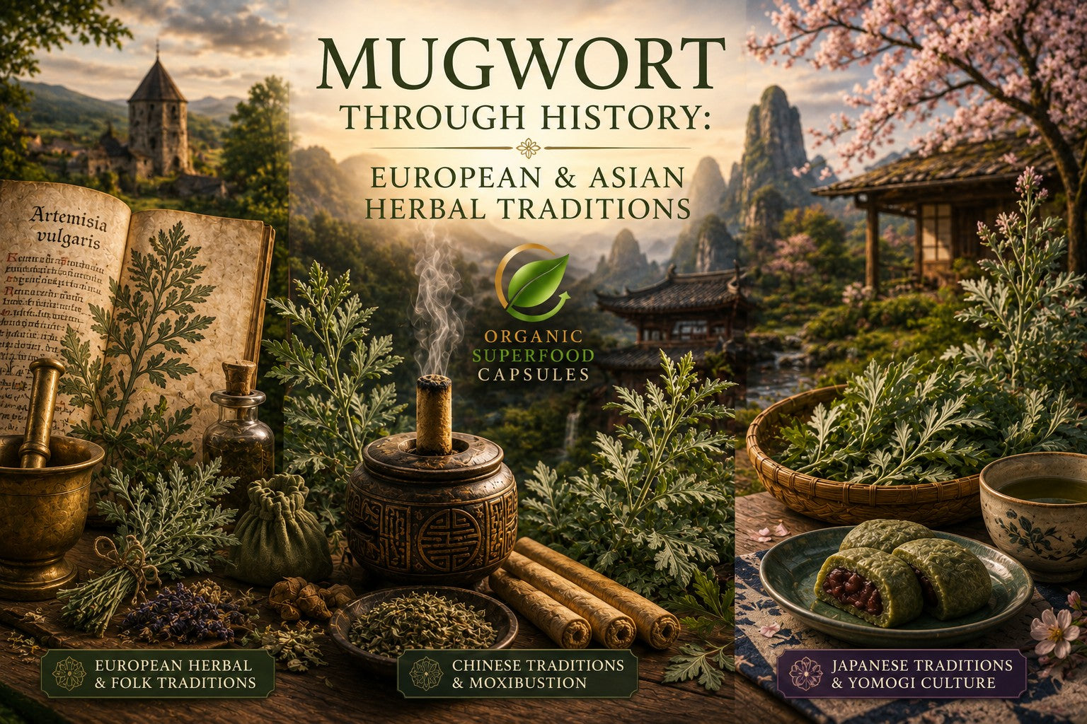 Mugwort Through History: European and Asian Herbal Traditions