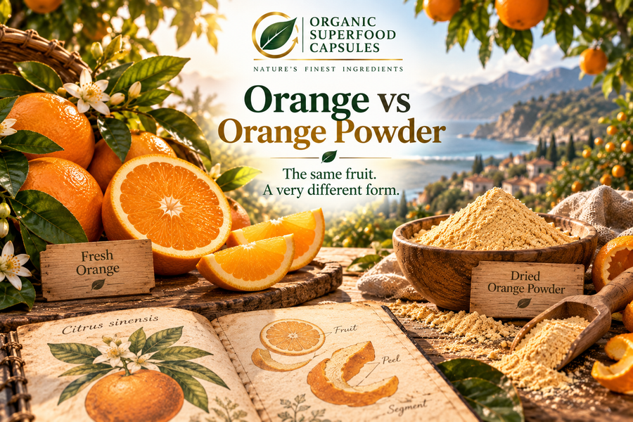 Orange vs Orange Powder: What's the Difference?