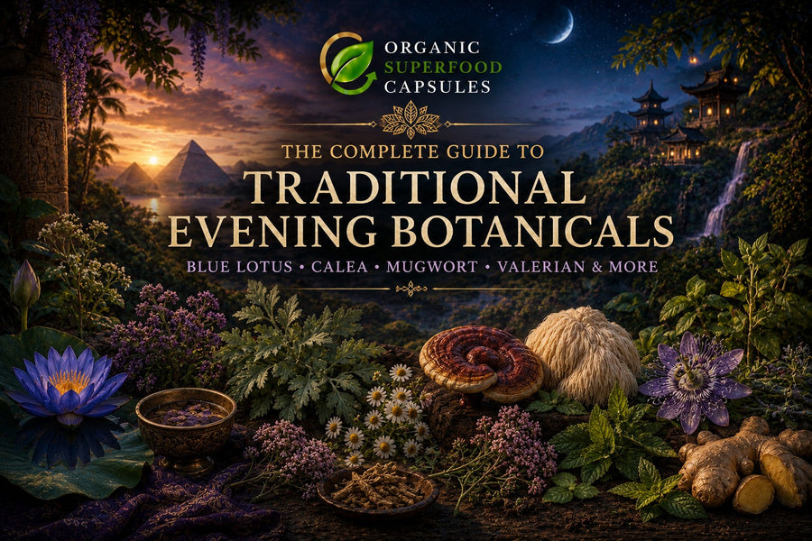 The Complete Guide to Traditional Evening Botanicals: Blue Lotus, Calea, Mugwort, Valerian & More