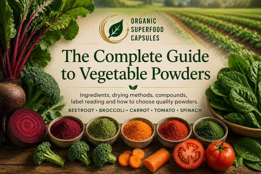 The Complete Guide to Vegetable Powders