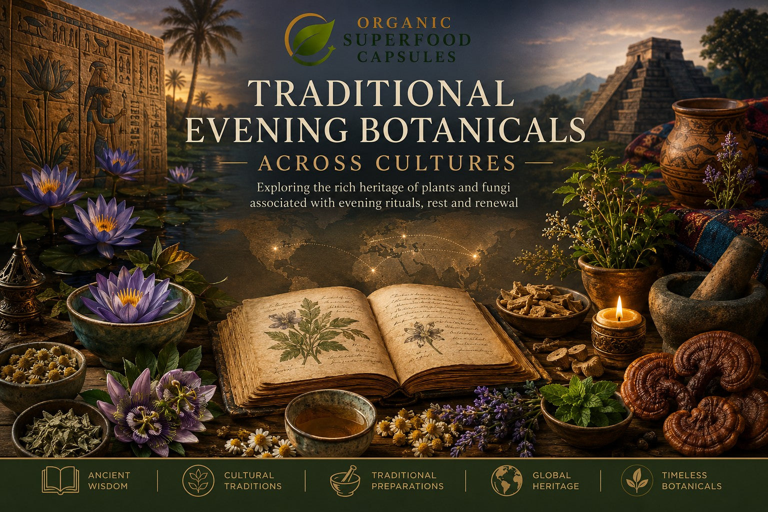 Traditional Evening Botanicals Across Cultures