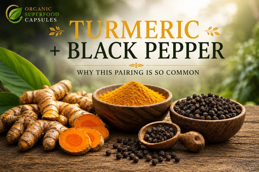 Turmeric and Black Pepper Explained: Why This Combination Is So Common