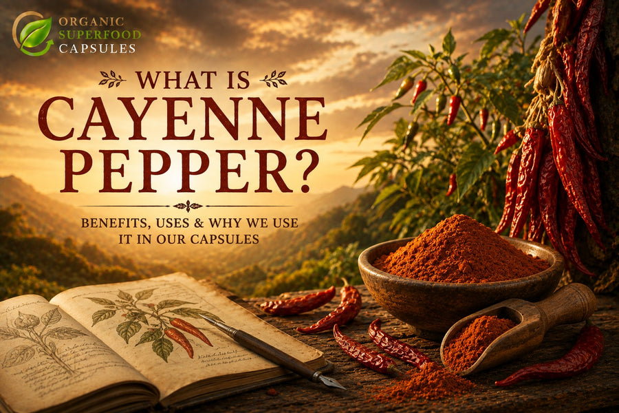 What Is Cayenne Pepper? Benefits, Uses & Why We Use It in Our Capsules