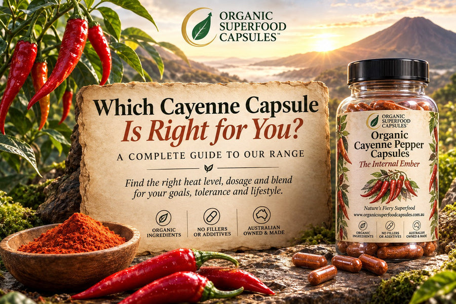 Which Cayenne Capsule Is Right for You? A Complete Guide to Our Range