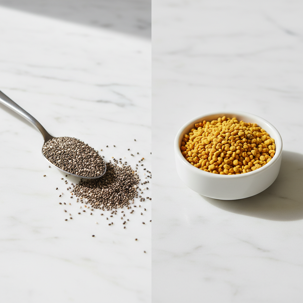 Chia Seed vs Bee Pollen: Which Superfood Should You Take?