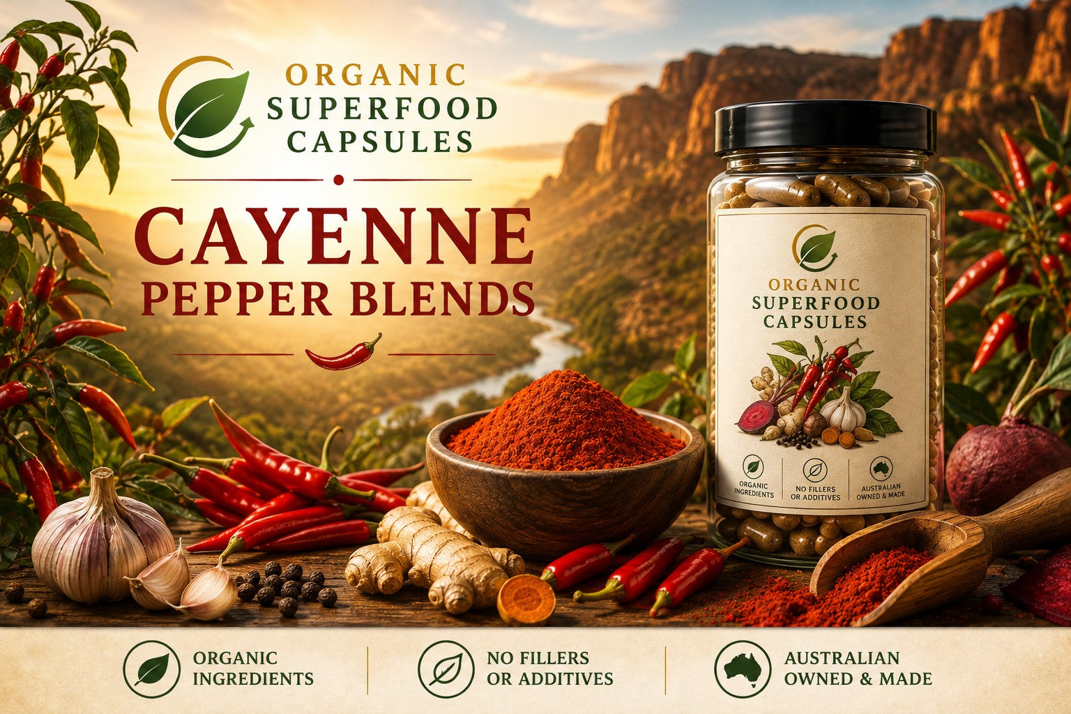 Cayenne Pepper Blends