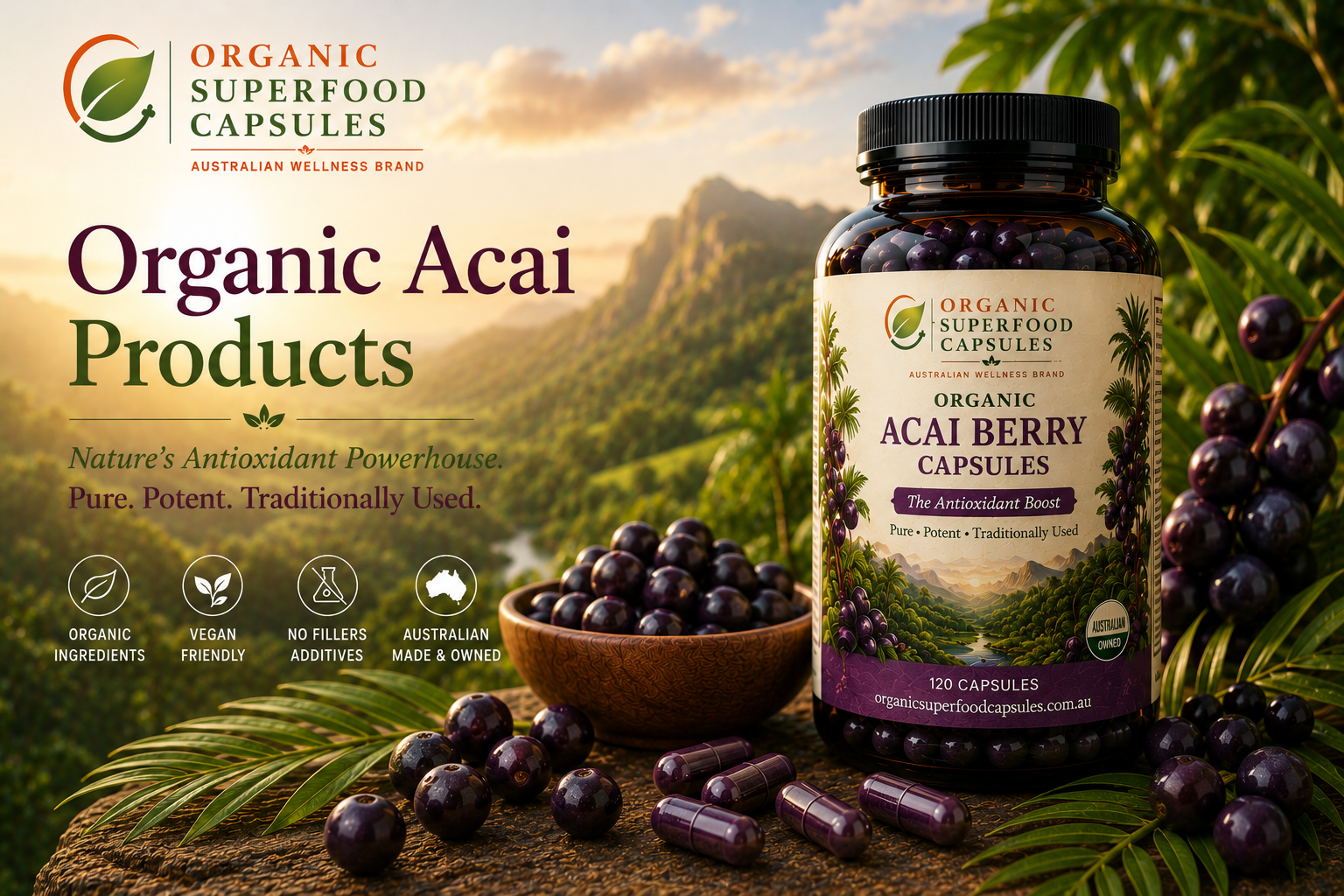 Organic Acai Capsules