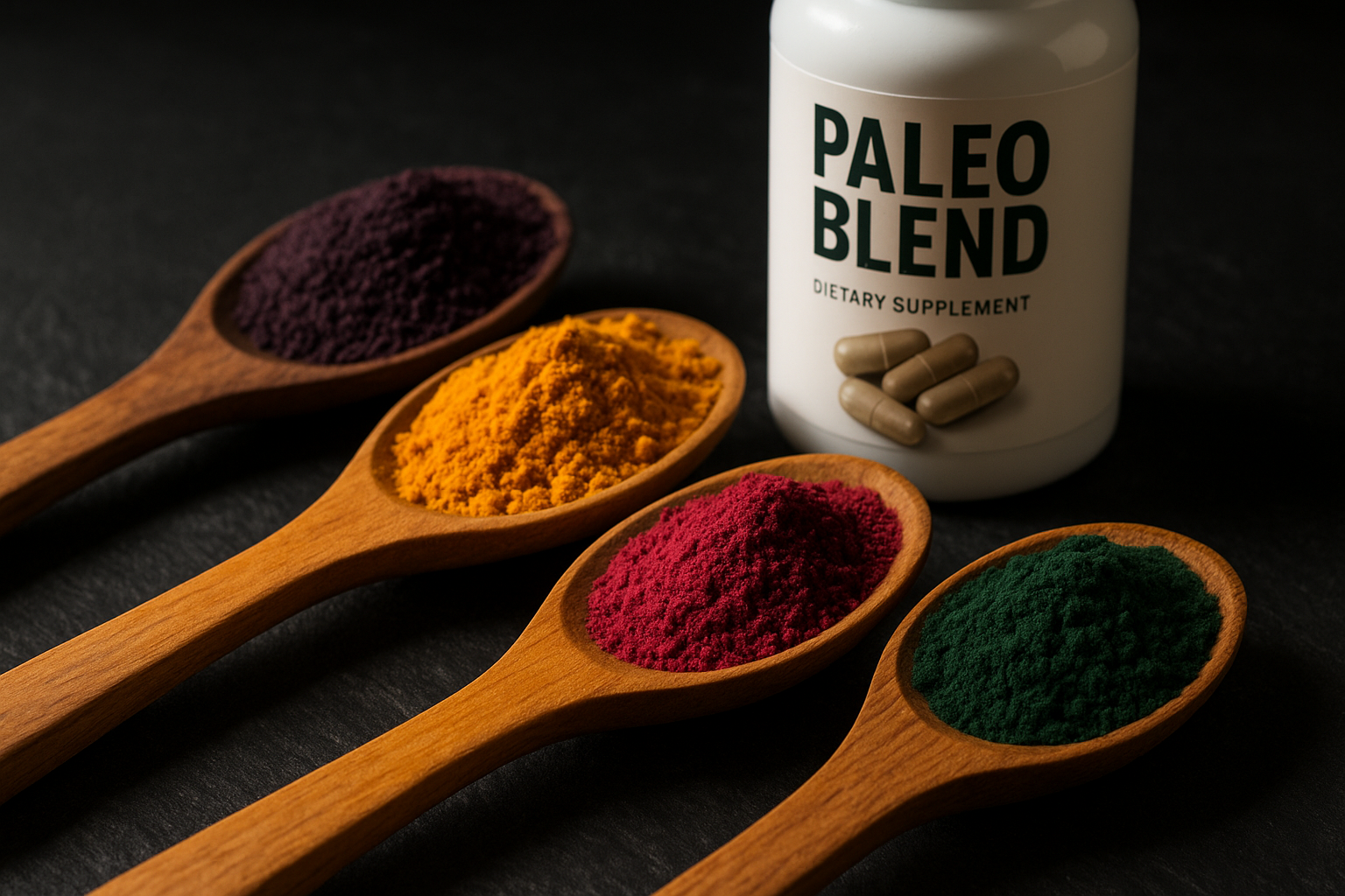 10 Commandments Paleo Blend - Superfood Powders Close-up