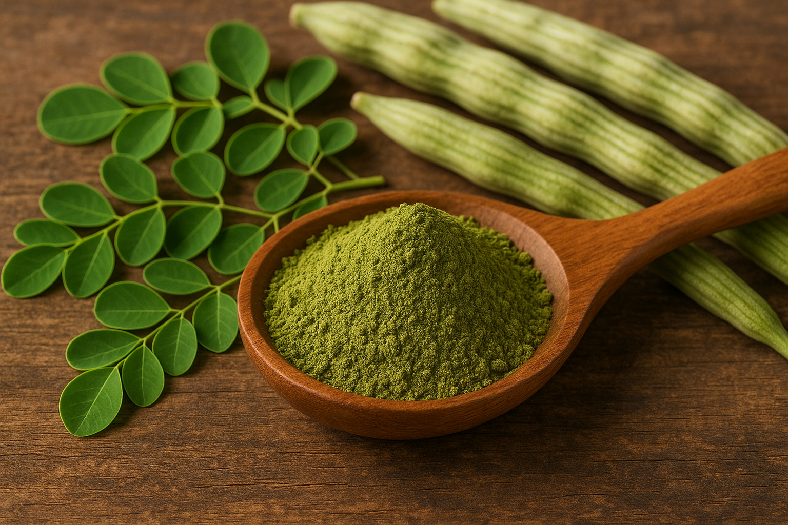200g Organic Moringa Powder - Rustic