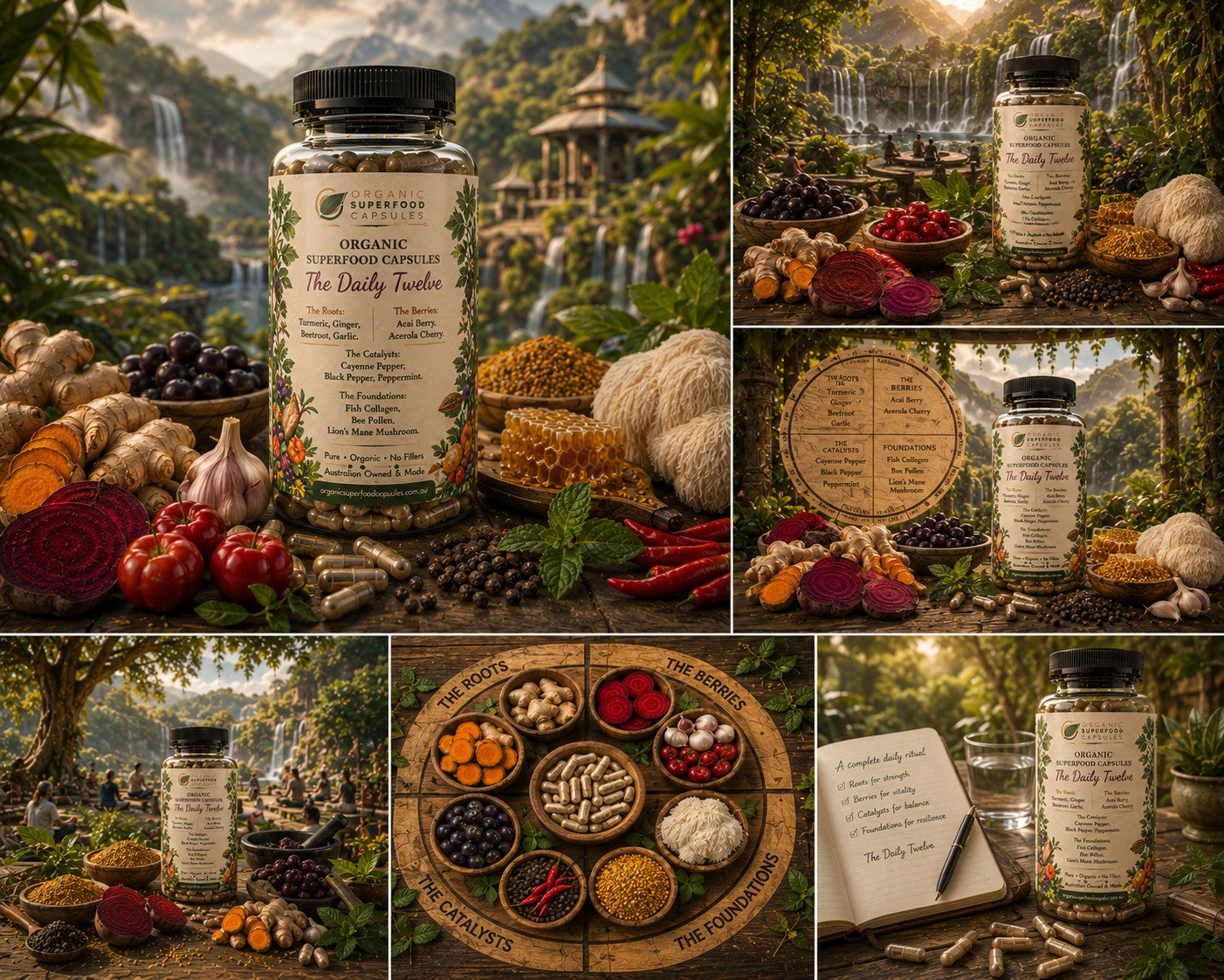 Organic Superfood Capsules | The Daily Twelve