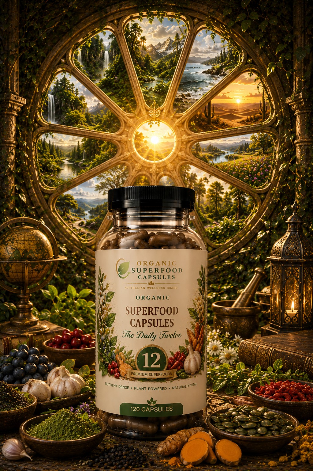 Organic Superfood Capsules | The Daily Twelve