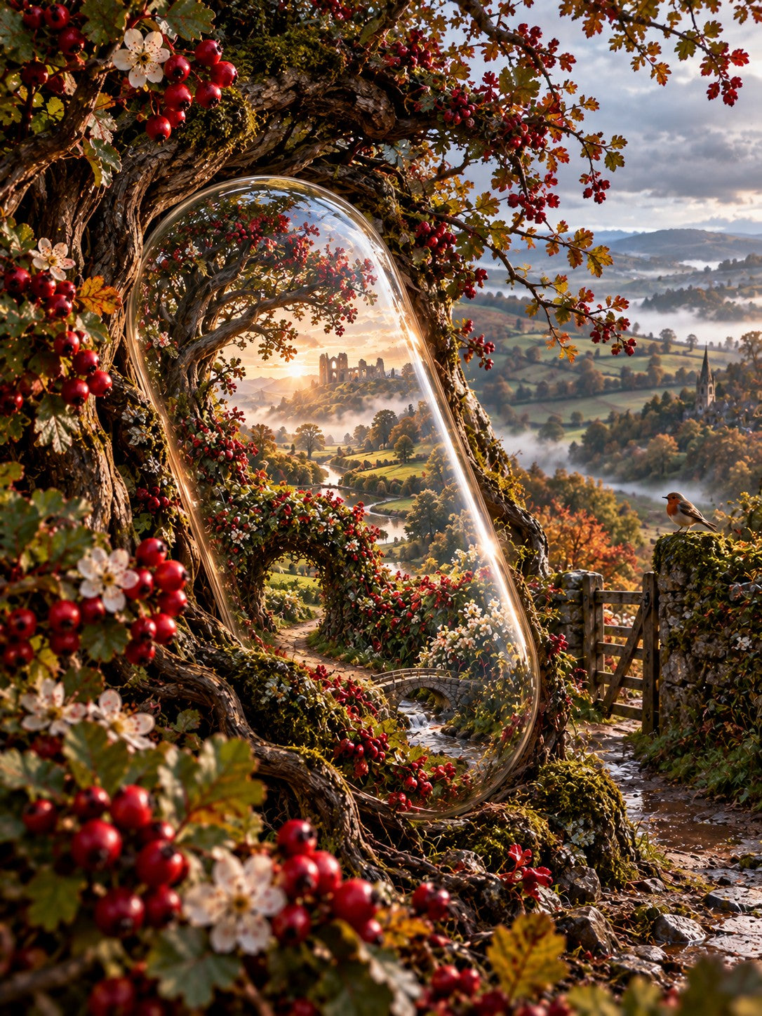 Organic Whole Hawthorn Berry Tea | The Hedgerow Collection