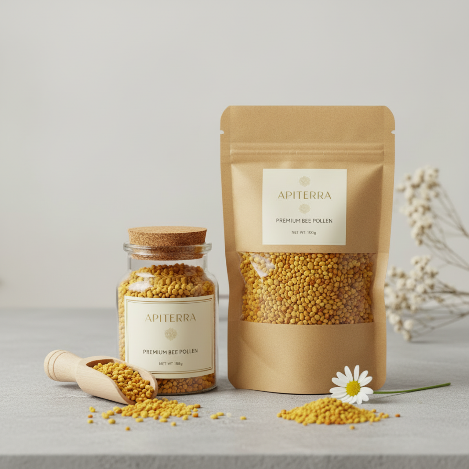 Bee Pollen Minimalist