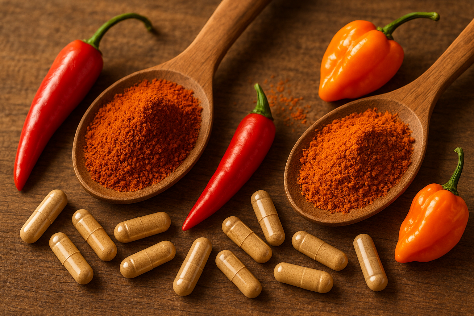 Cayenne & Habanero Chili - Ingredients