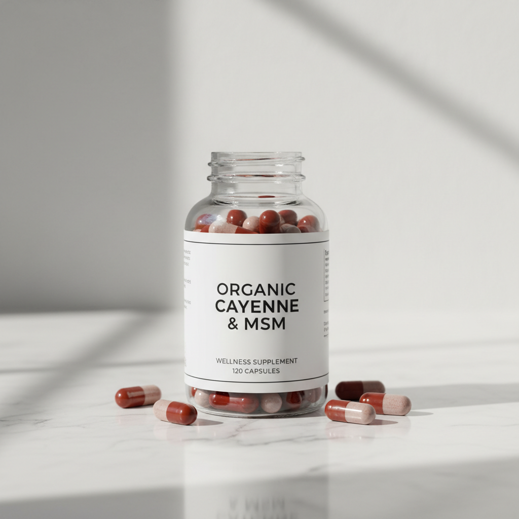 Cayenne MSM Capsules Main