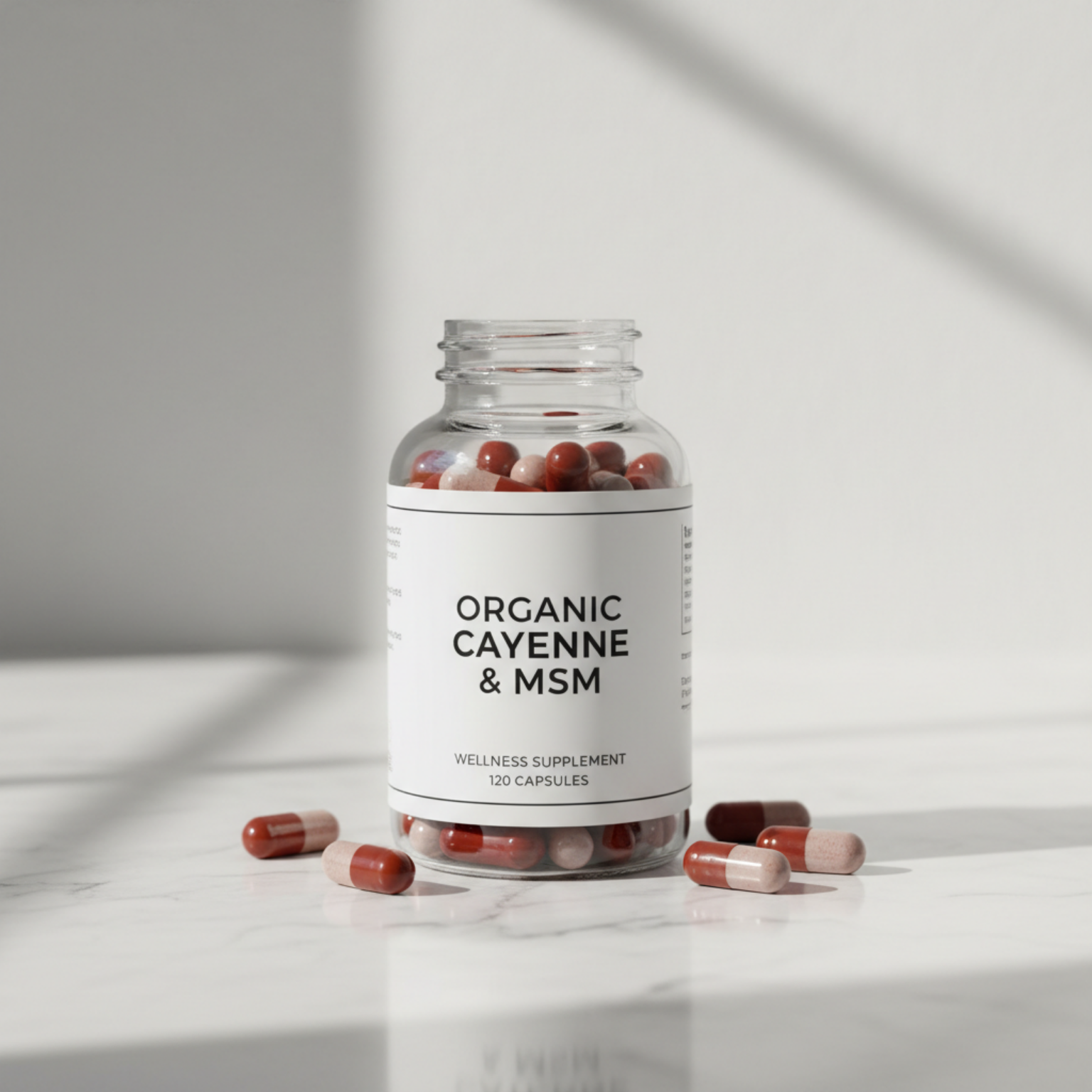 Cayenne MSM Capsules Main