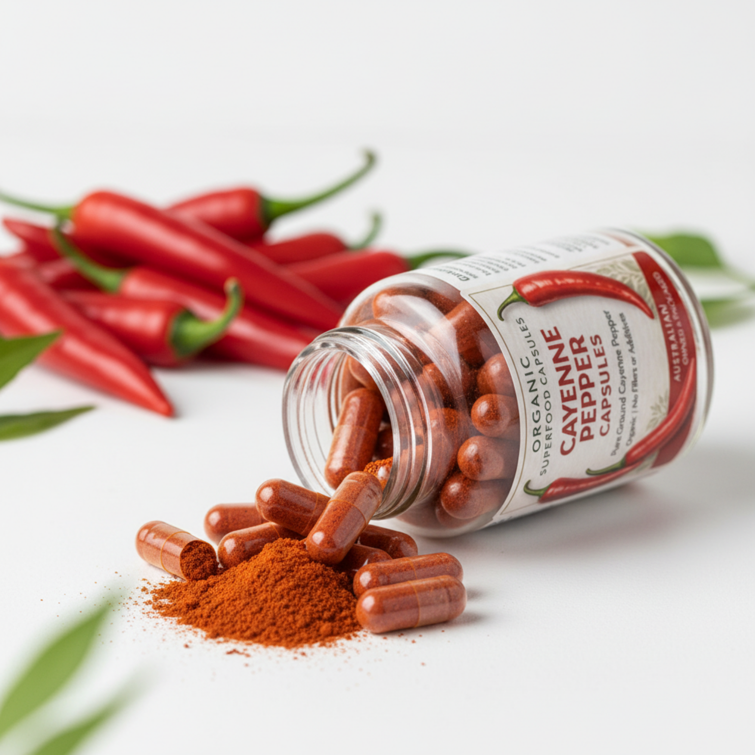 Cayenne Pepper Close-up