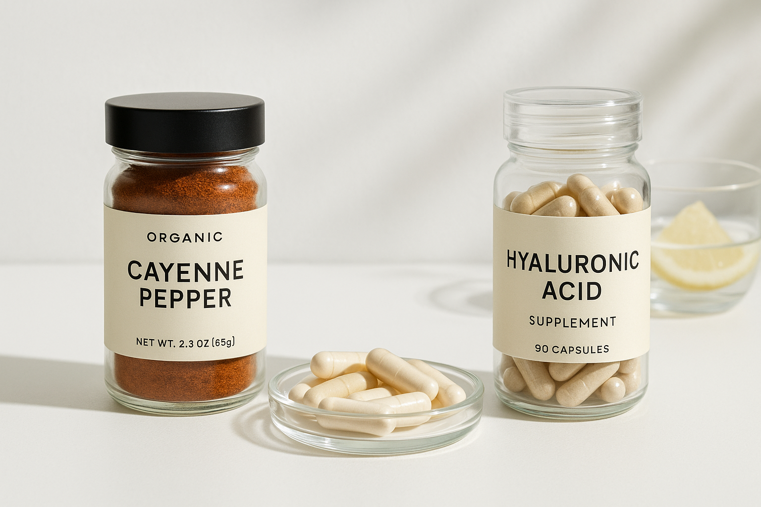 Cayenne Pepper, Fish Collagen & Hyaluronic Acid - Lifestyle