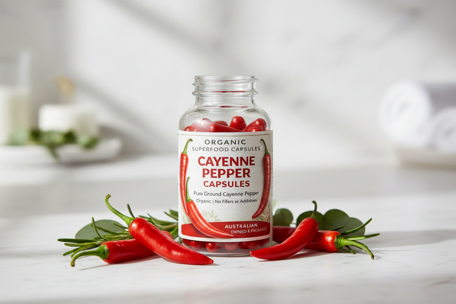 Cayenne Pepper Lifestyle Shot