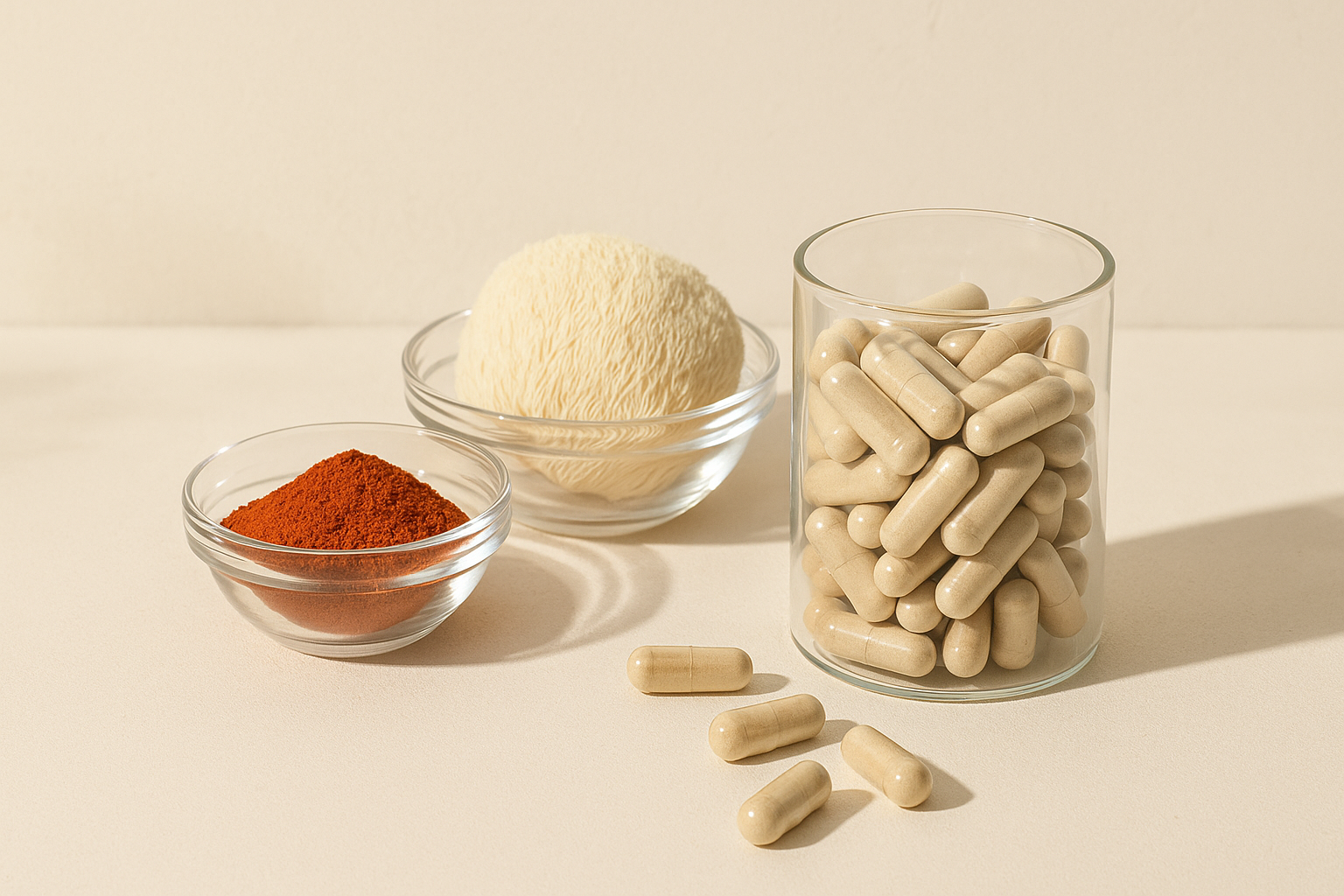 Cayenne Pepper & Lion Mushroom - Lifestyle