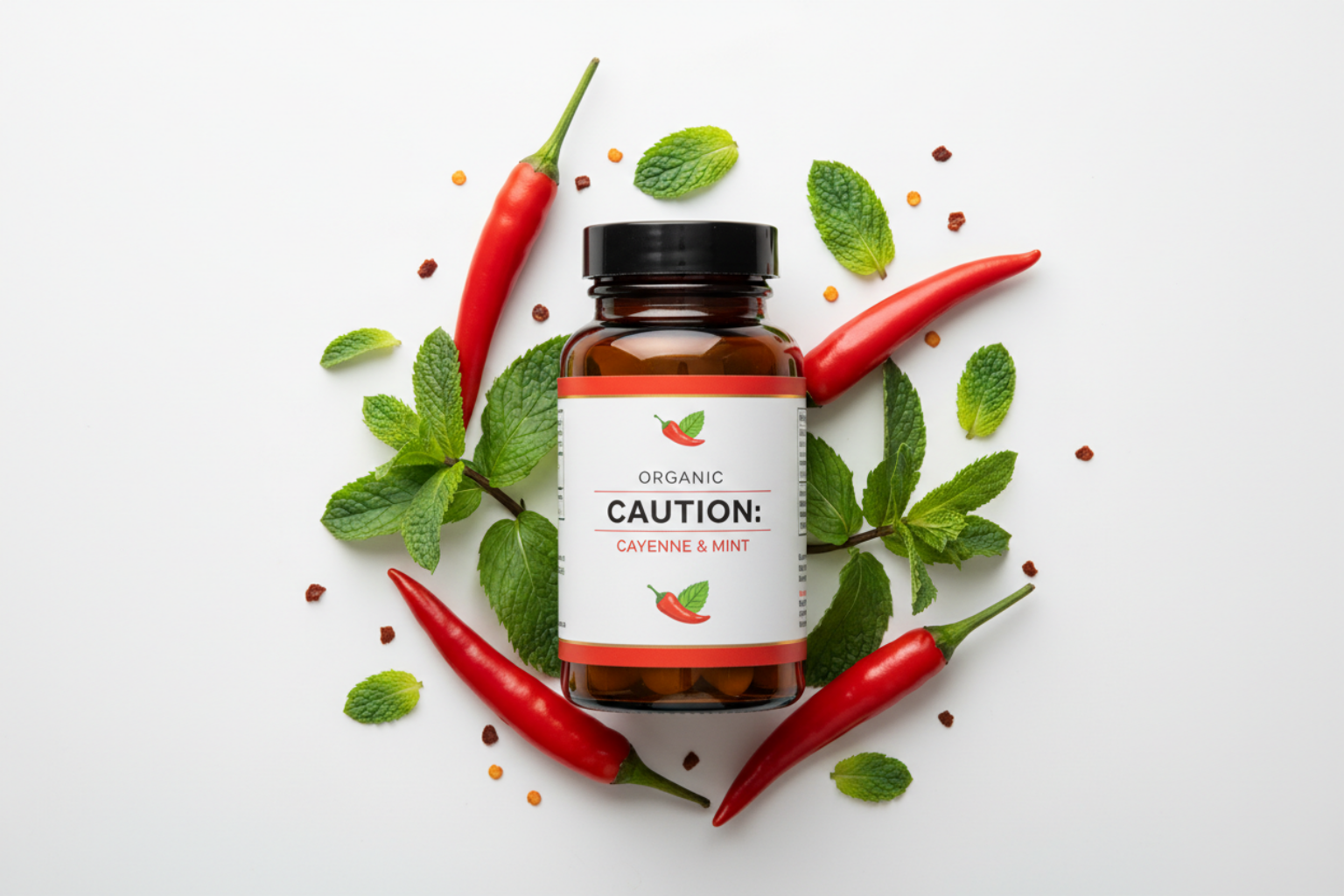 Cayenne Pepper & Peppermint Supplement