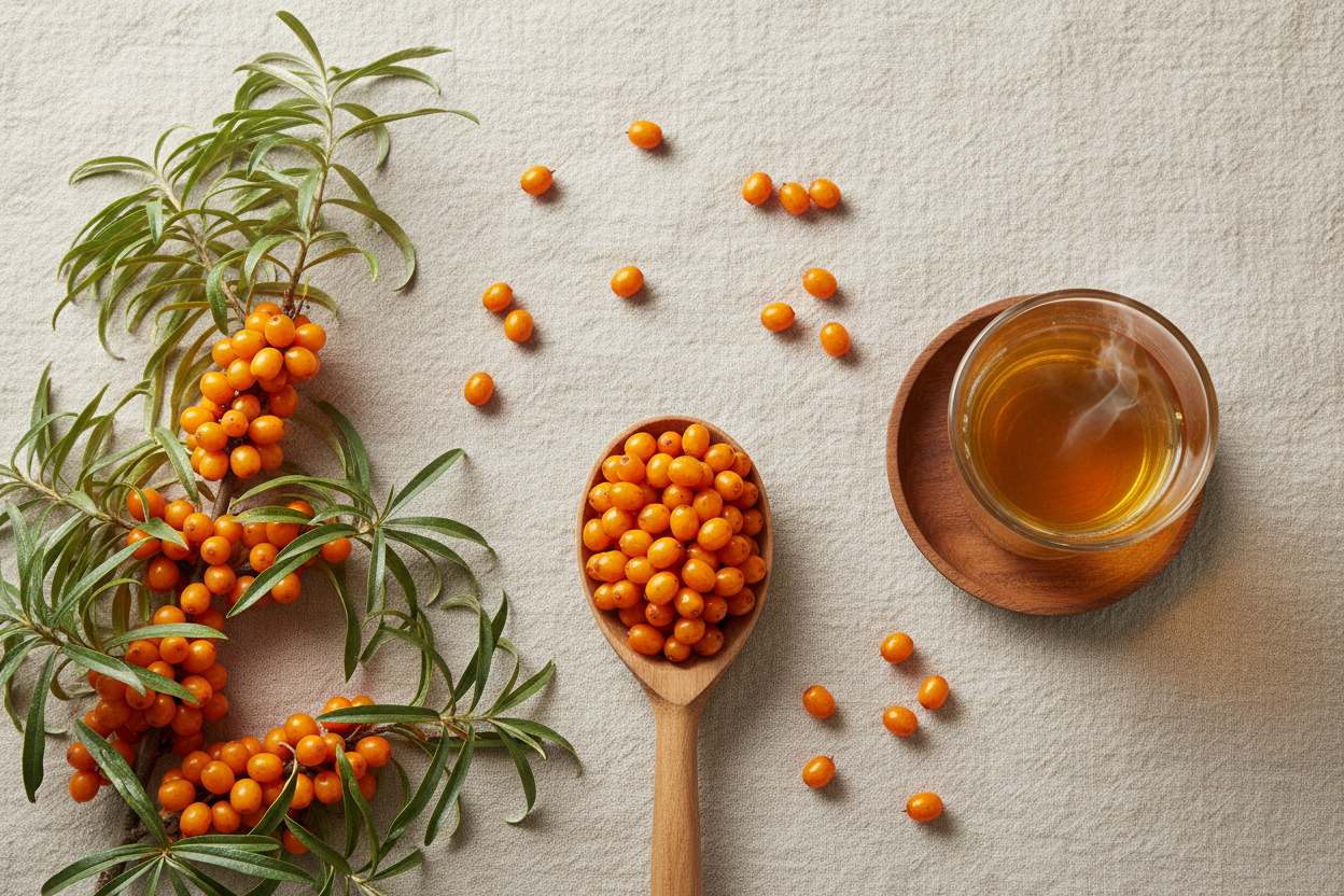 Flat lay composition