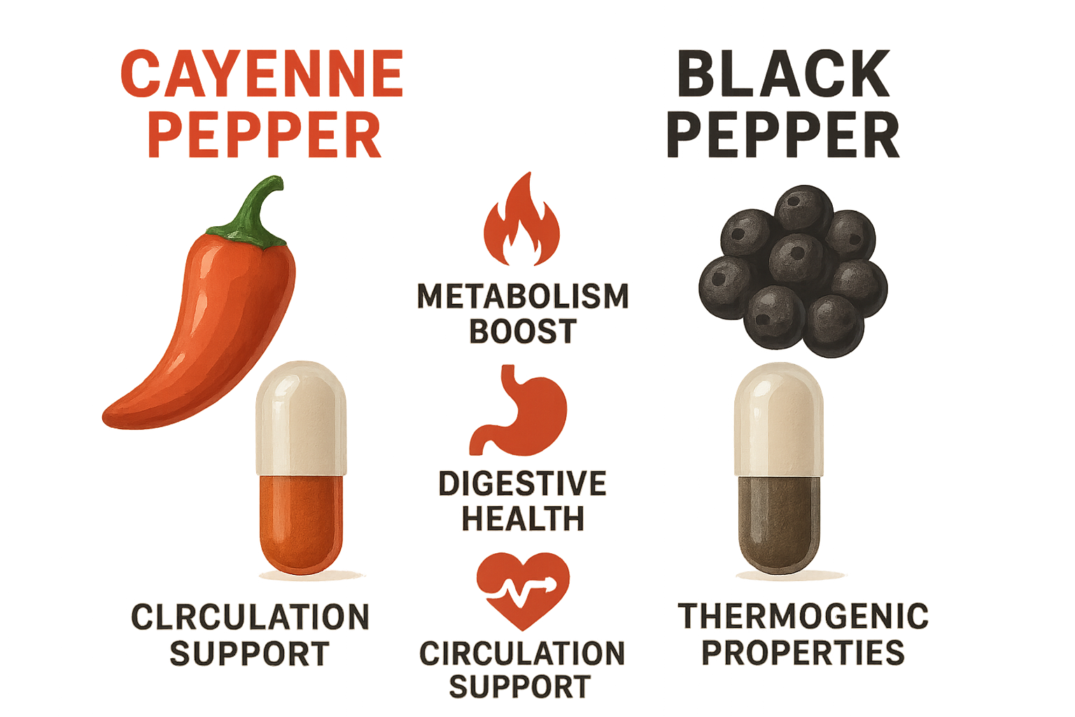 Health benefits infographic