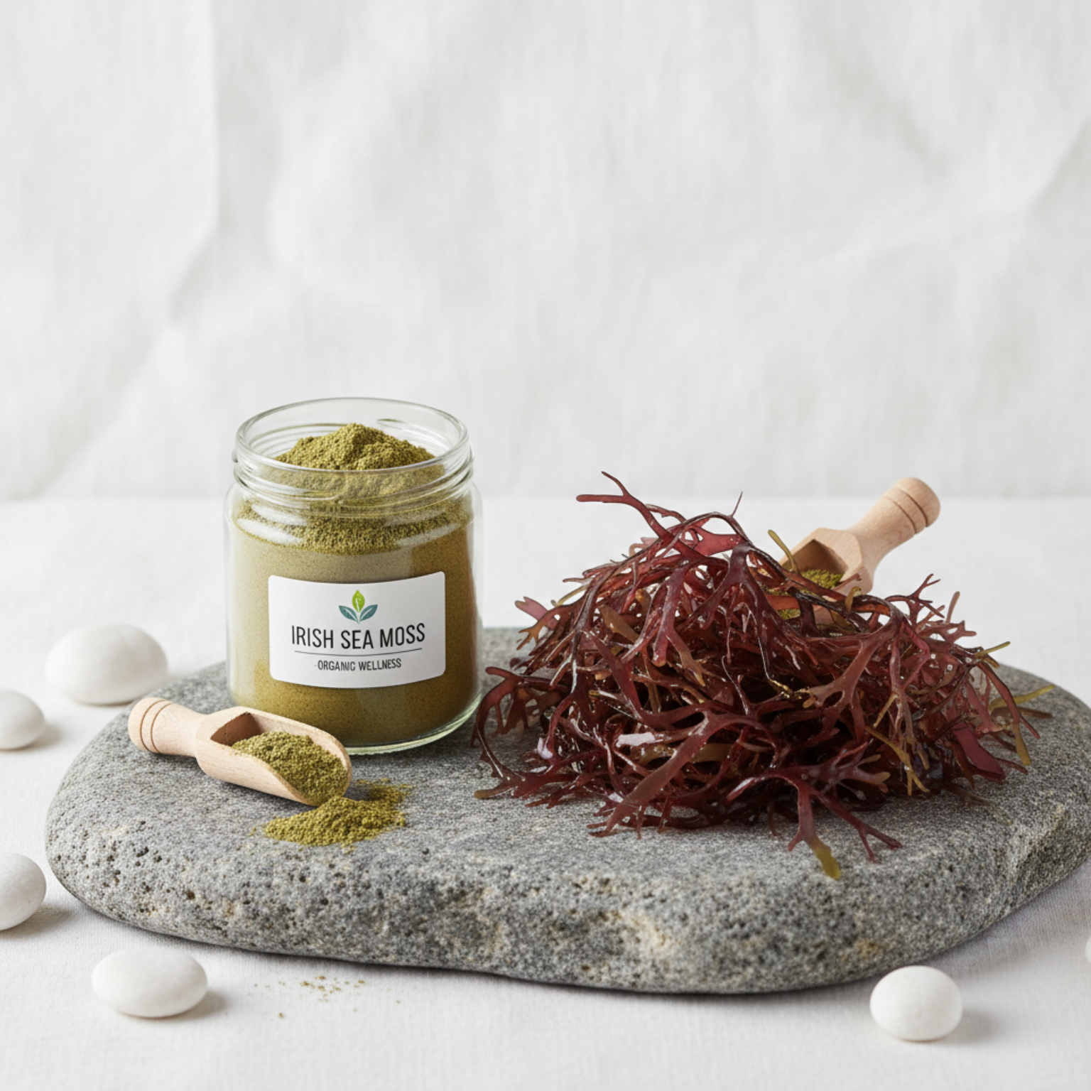 Irish Sea Moss Powder with Raw Seaweed