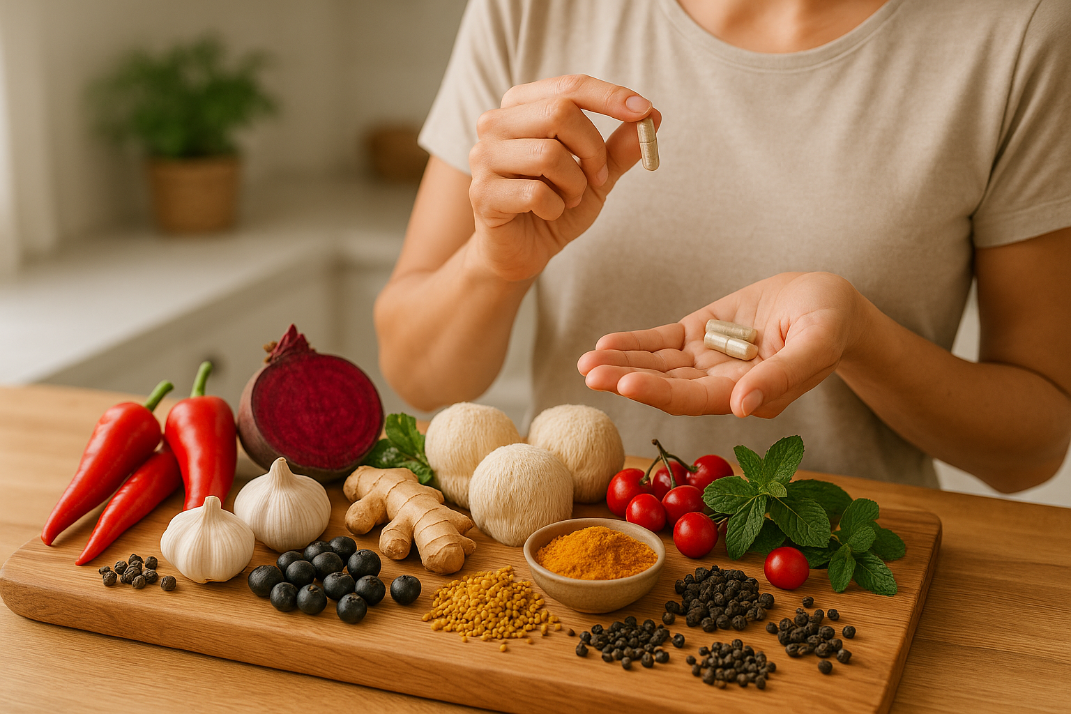 Lifestyle kitchen scene