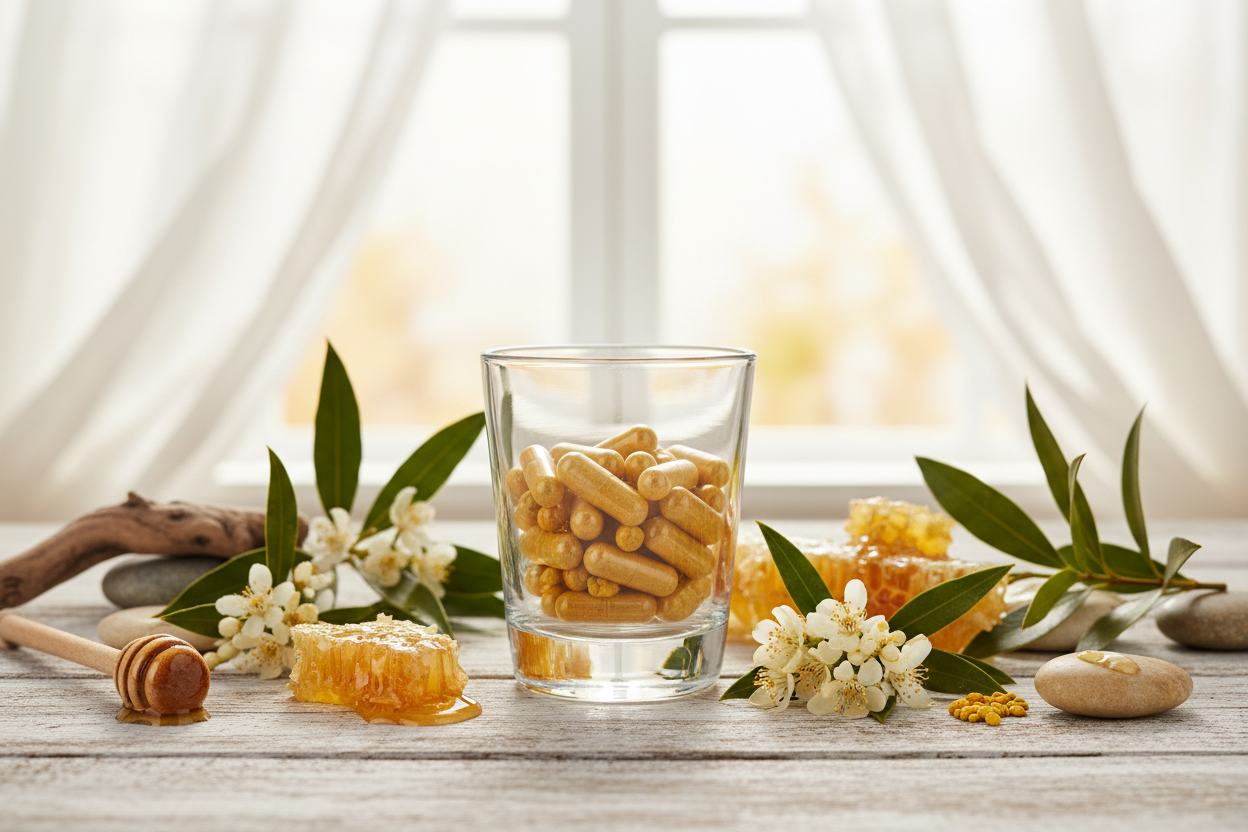 Manuka Bee Pollen Wellness Scene