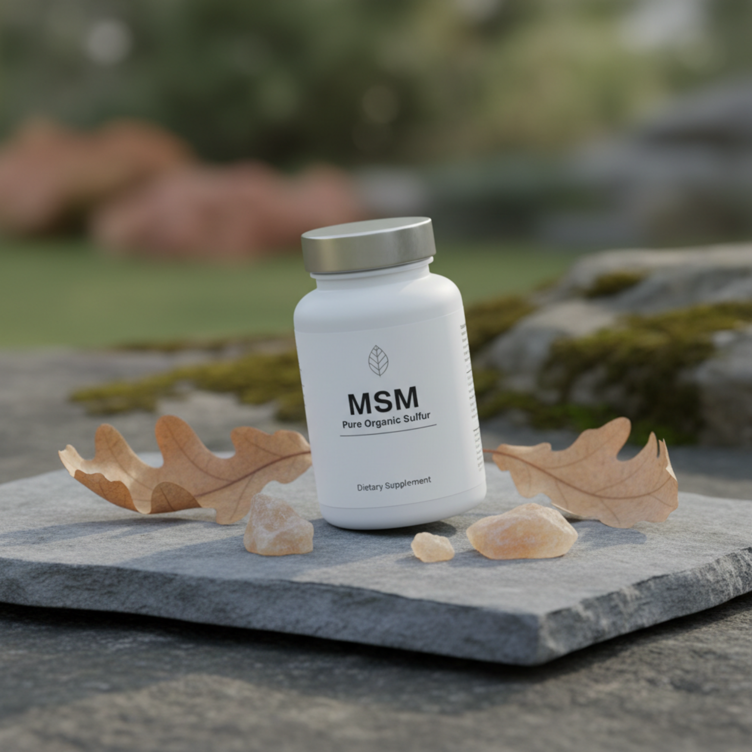 MSM 1000mg Angled