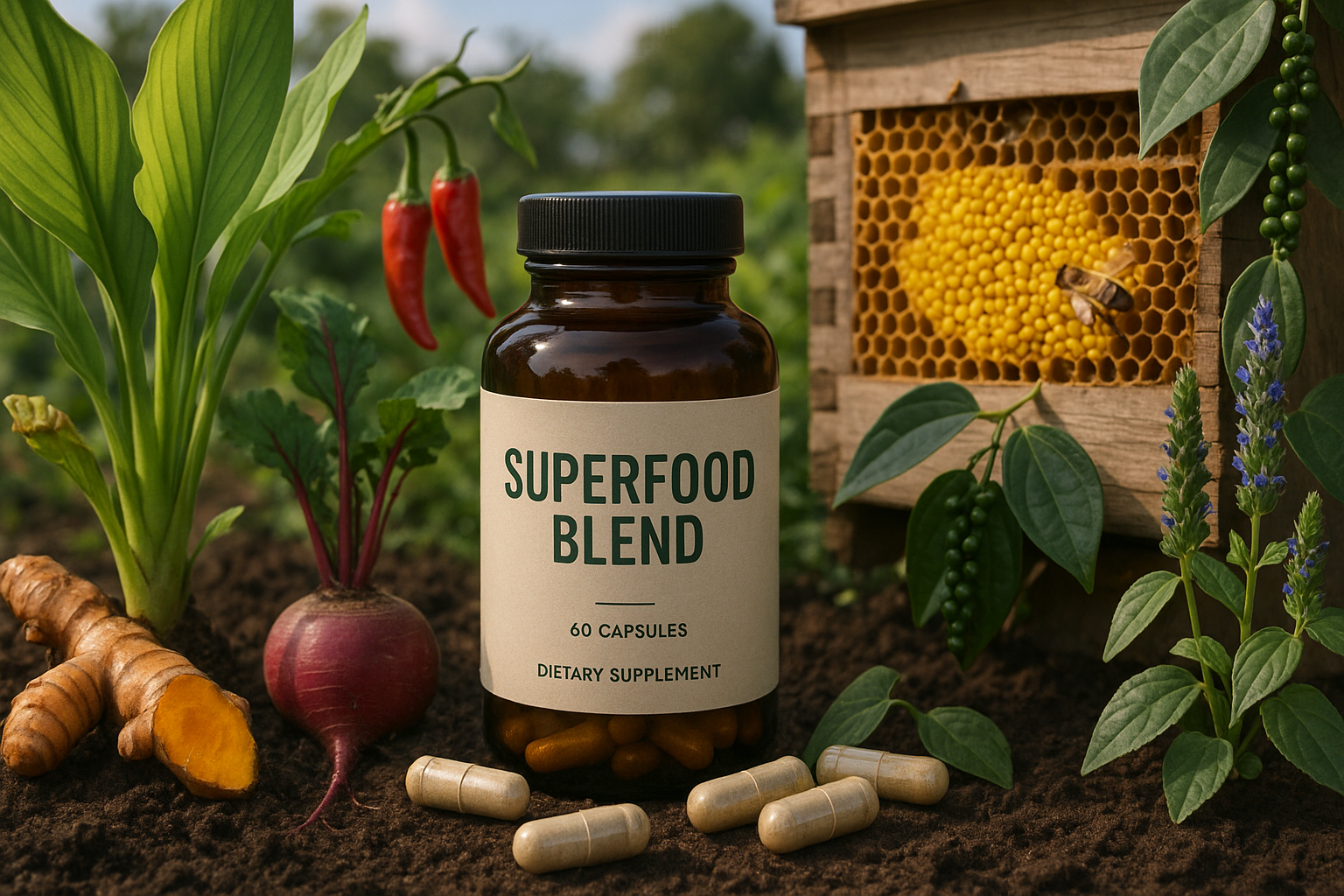 Natural farm-to-bottle concept
