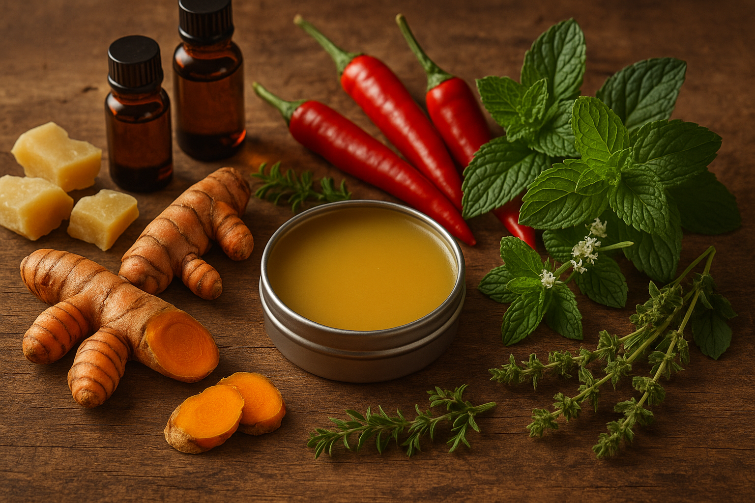 Natural wellness lifestyle image