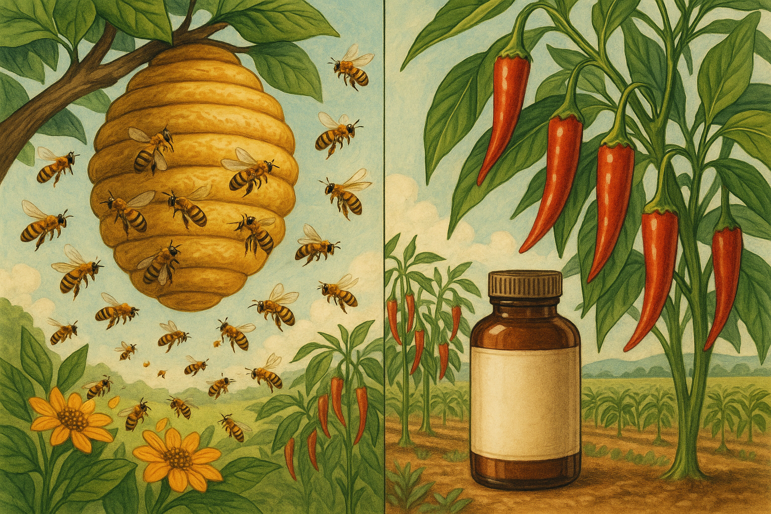 Nature-to-bottle concept