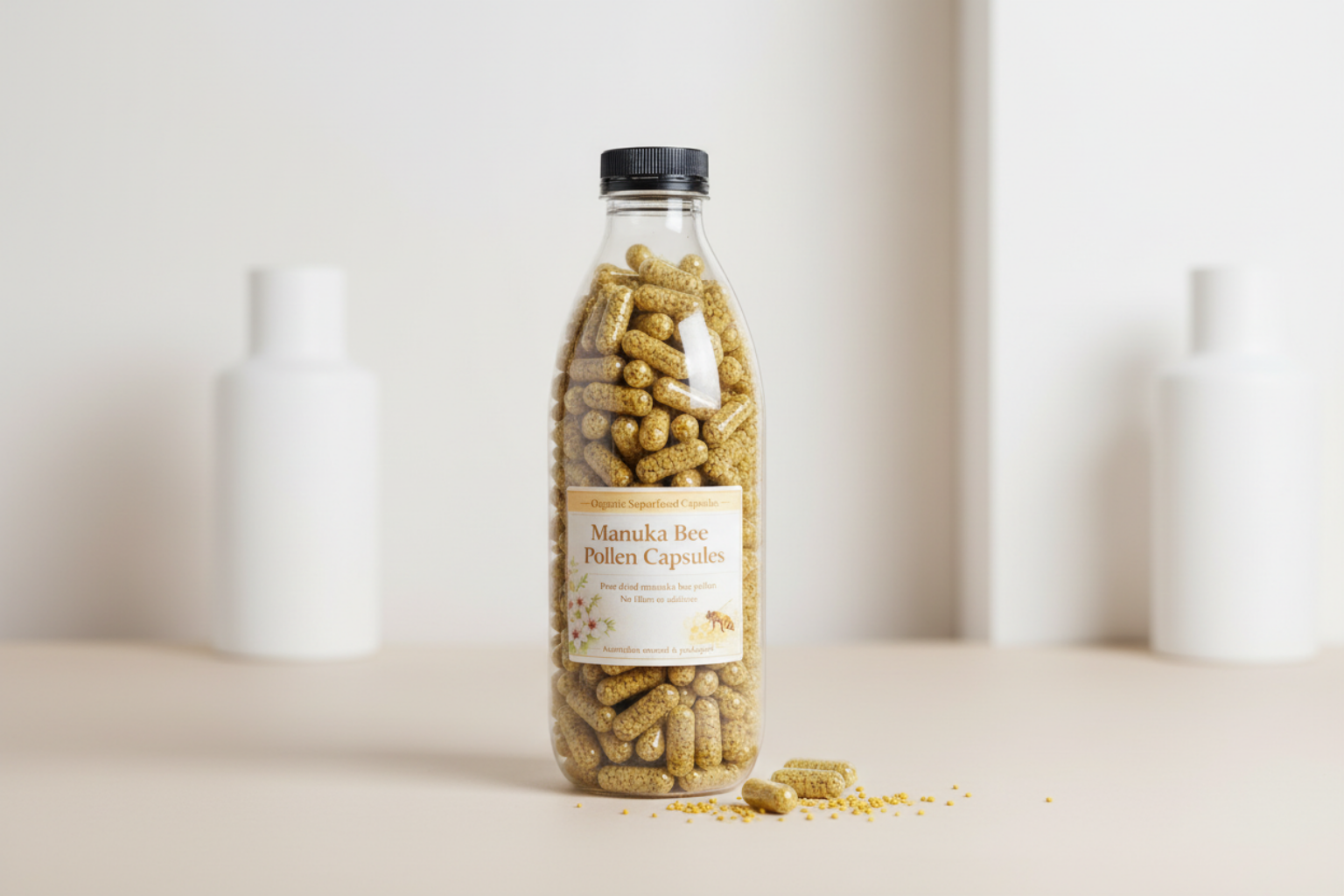Premium Manuka Bee Pollen Capsules Product Photo 2