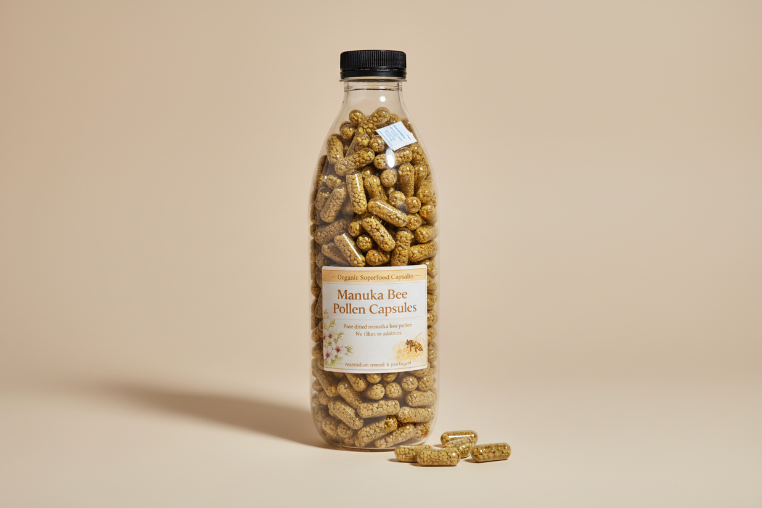 Premium Manuka Bee Pollen Capsules Product Photo