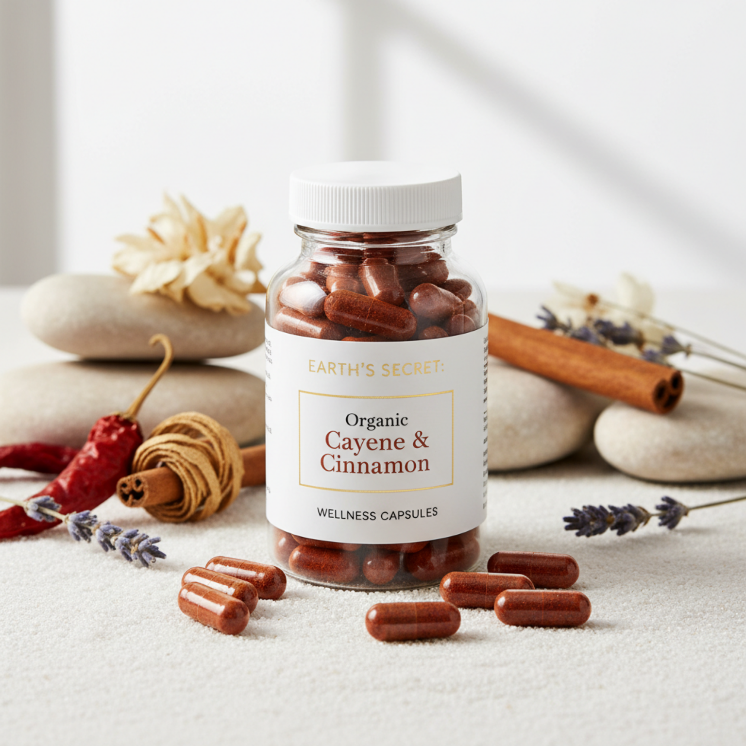 Product bottle hero shot