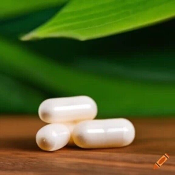 120 capsules of 50mg Hyaluronic Acid Powder