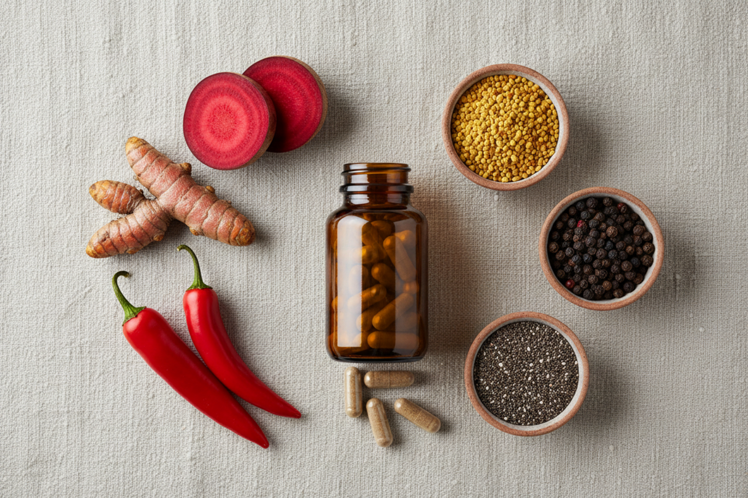 Superfood Blend Flat Lay