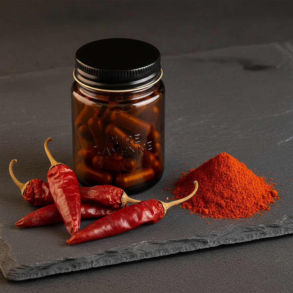 The Red Spark - Organic Cayenne Capsules