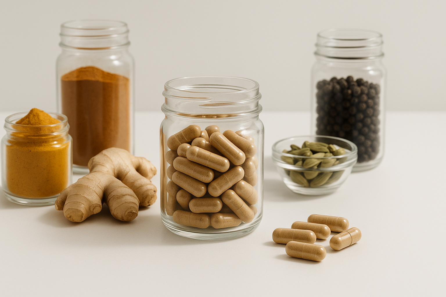 Turmeric, Cinnamon, Ginger, Cardamom & Black Pepper - Lifestyle