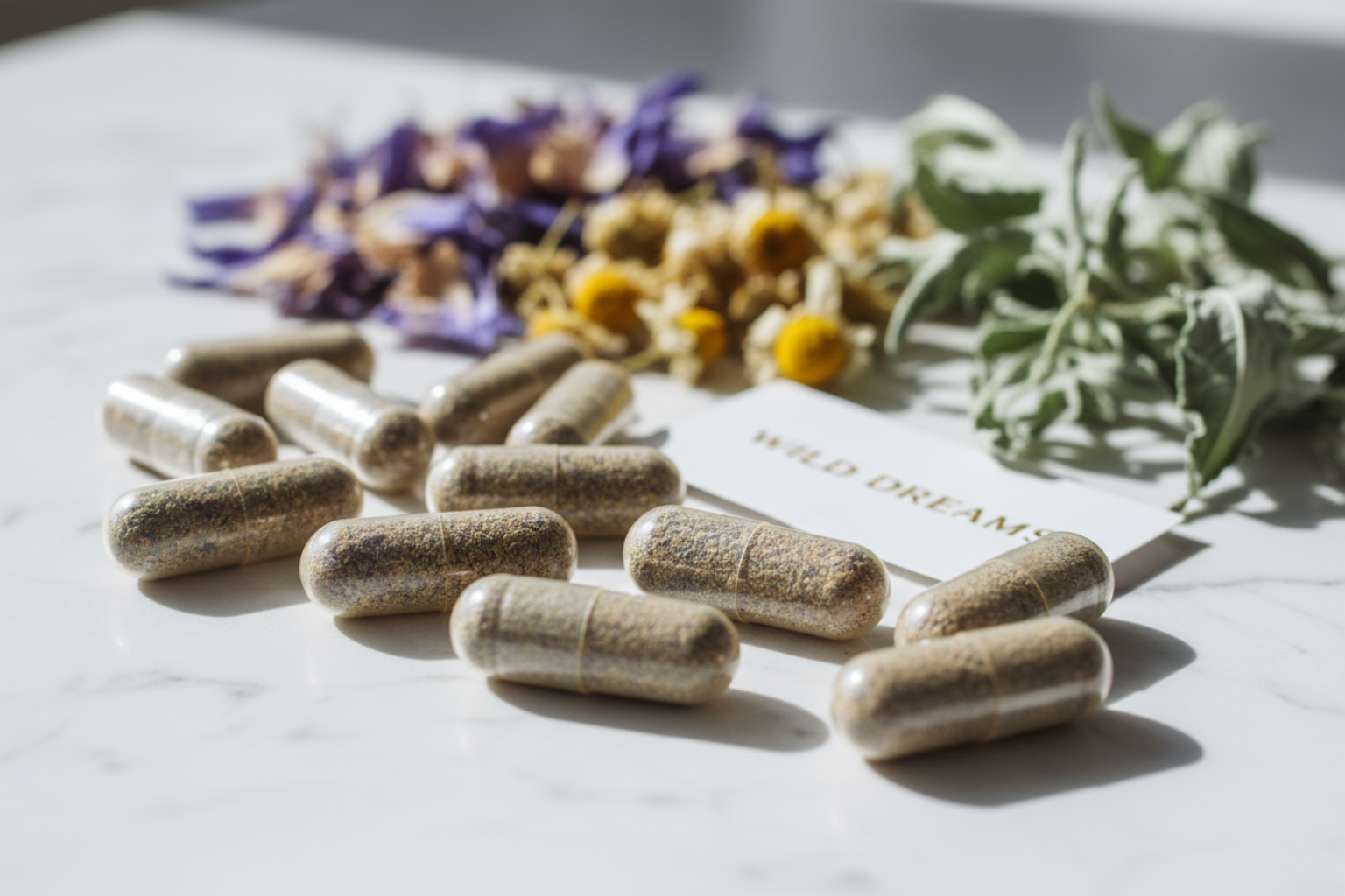 Wild Dreams Capsules Close-up